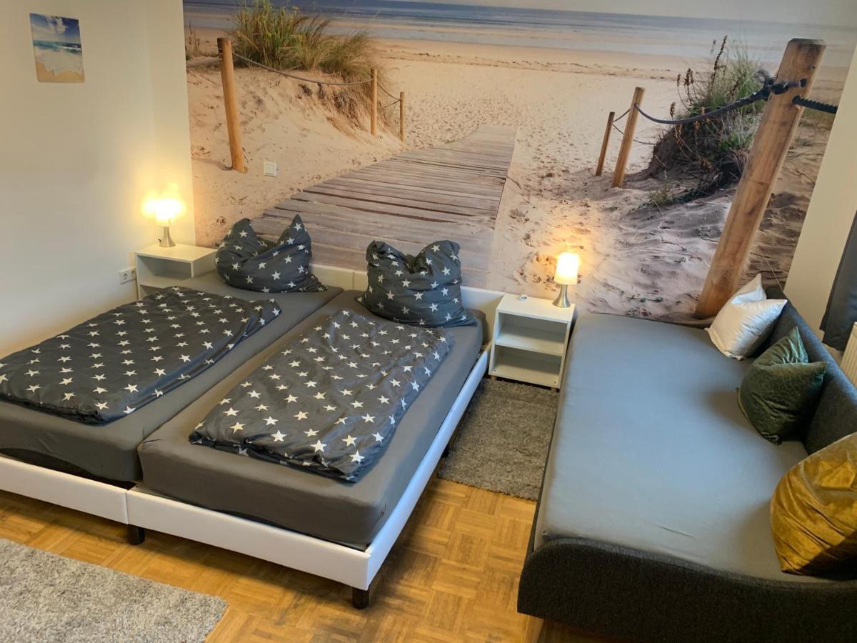 Mainpark Apartment 4 Schlafzimmer Bis Zu 10 Personen Direkt Ueber Aschaffapartment Bei Aschaffenburg Mainaschaff Kültér fotó
