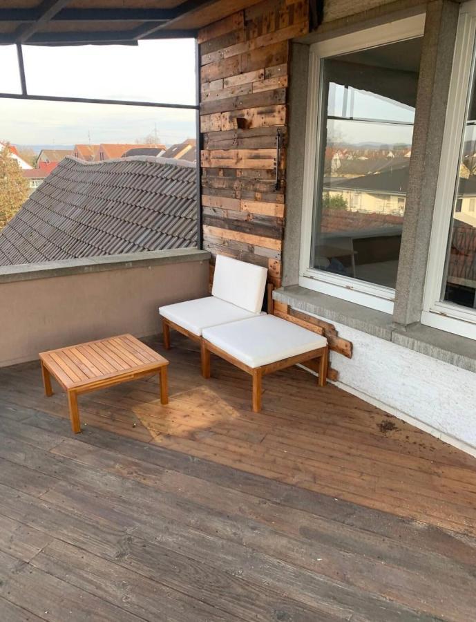 Mainpark Apartment 4 Schlafzimmer Bis Zu 10 Personen Direkt Ueber Aschaffapartment Bei Aschaffenburg Mainaschaff Kültér fotó